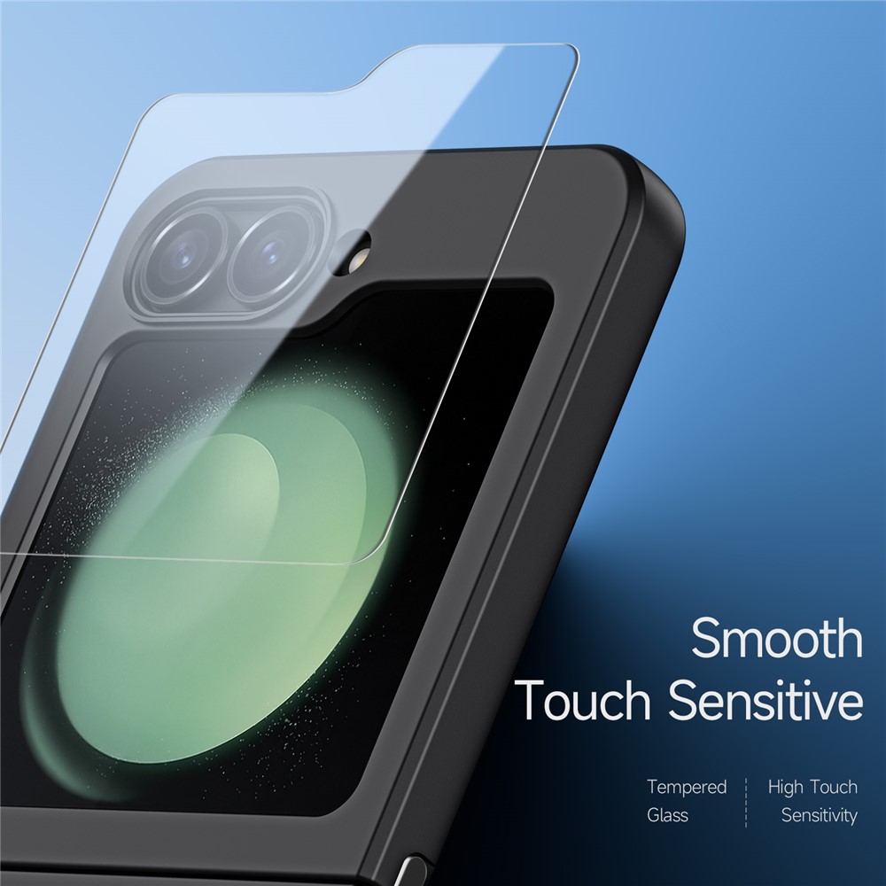 Samsung Galaxy Z Flip 7 FE - DUX DUCIS Aimo Series Black - 2