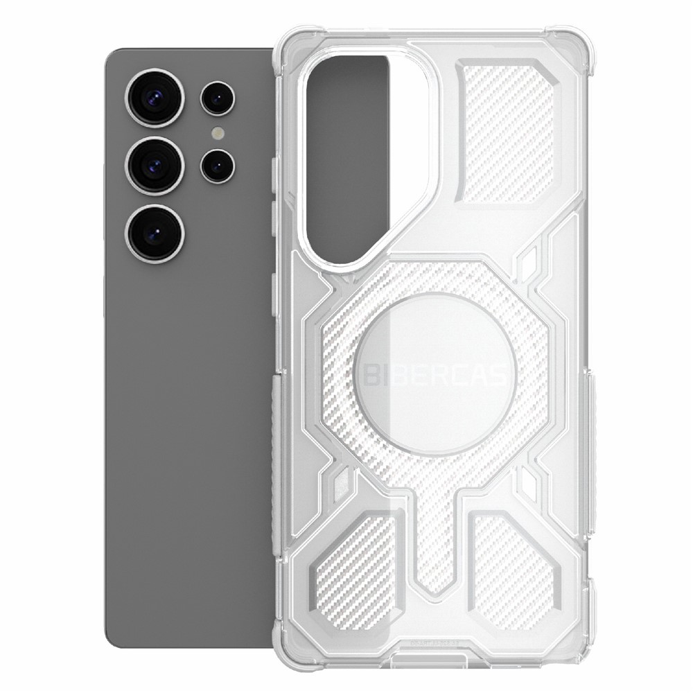 Samsung Galaxy S25 Ultra - BIBERCAS Transparent Series Cover Transparent - 2