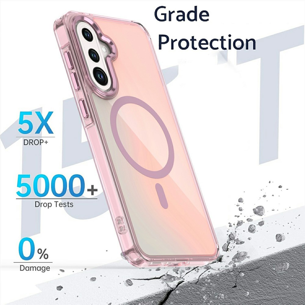 Samsung Galaxy A17 - TPU Magnetic Case Pink - 2