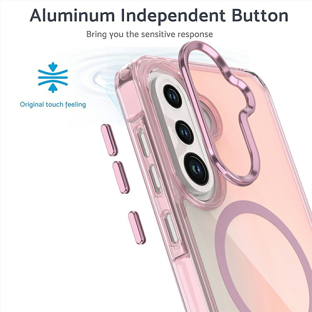 Samsung Galaxy A17 - TPU Magnetic Case Pink - 3