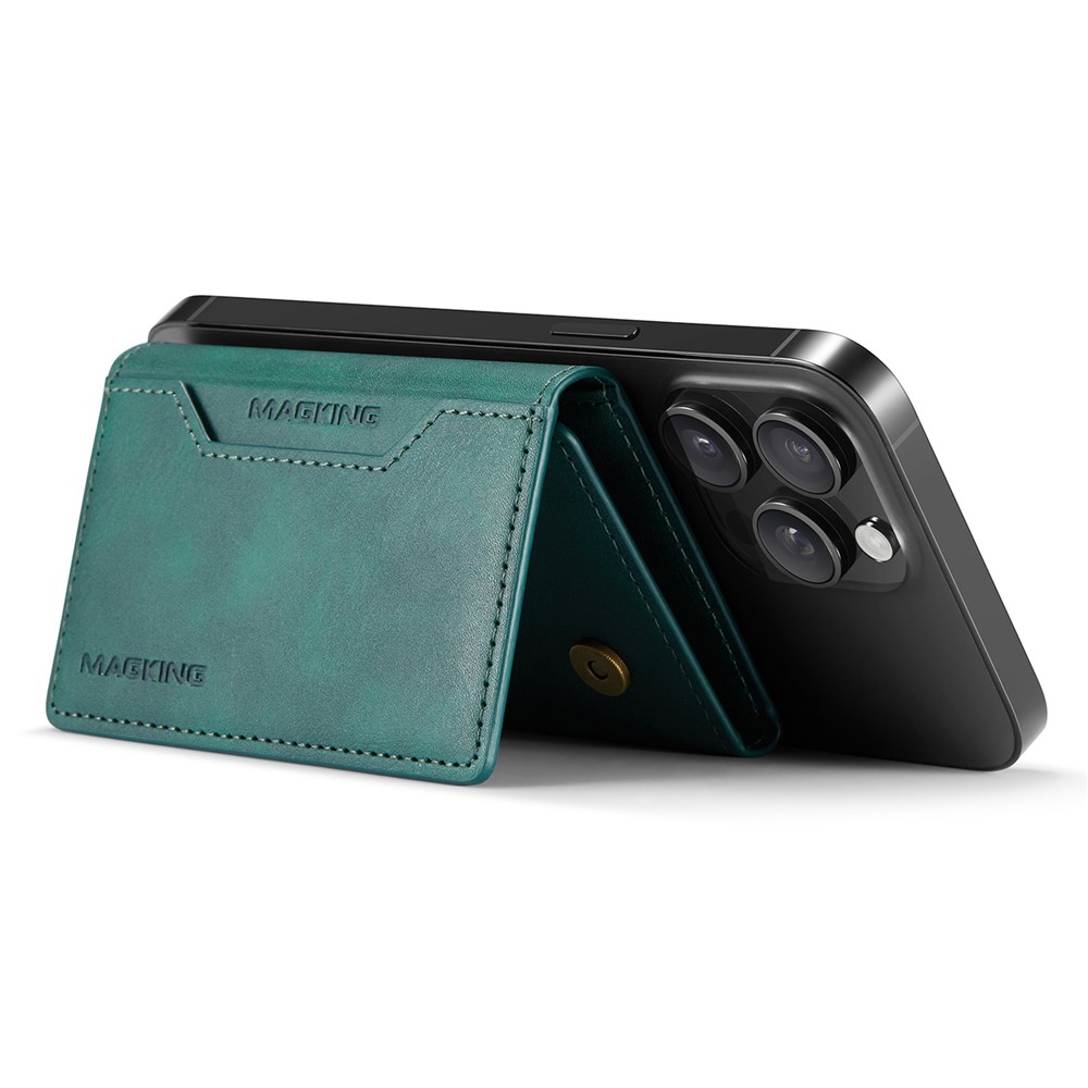 Wallet Bag - RFID Magnetic MagSafe Holder Green - 3