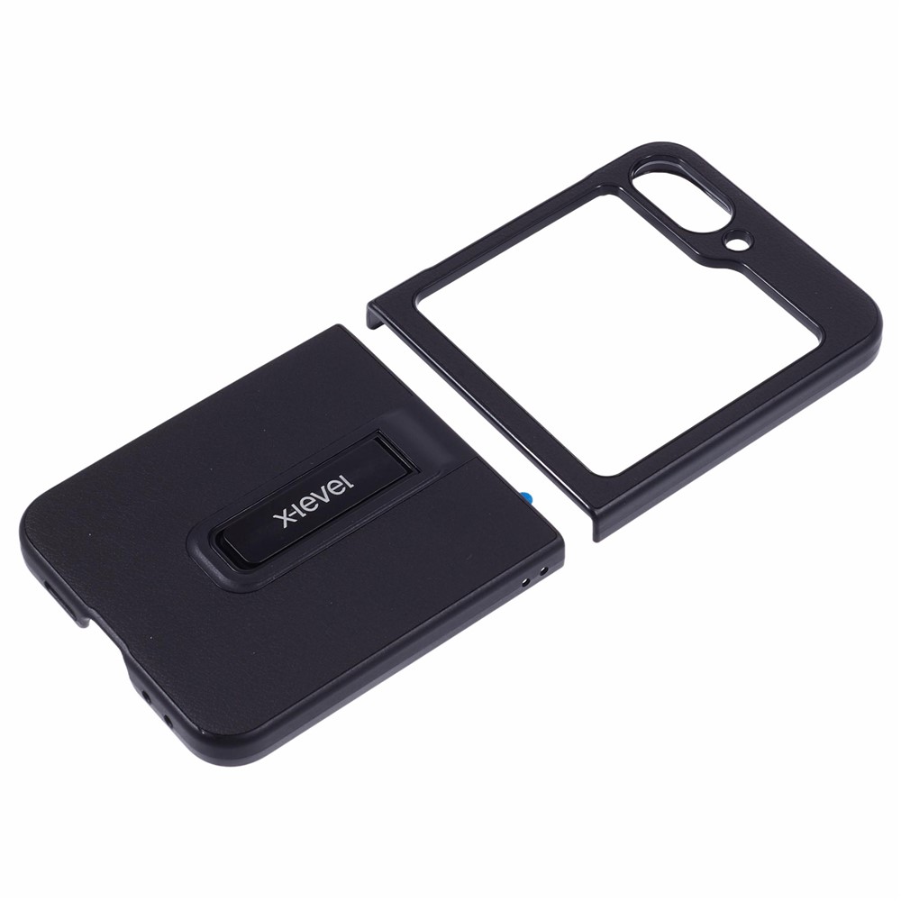 Samsung Galaxy Z Flip 7 FE - X-LEVEL PU Leather Black - 3