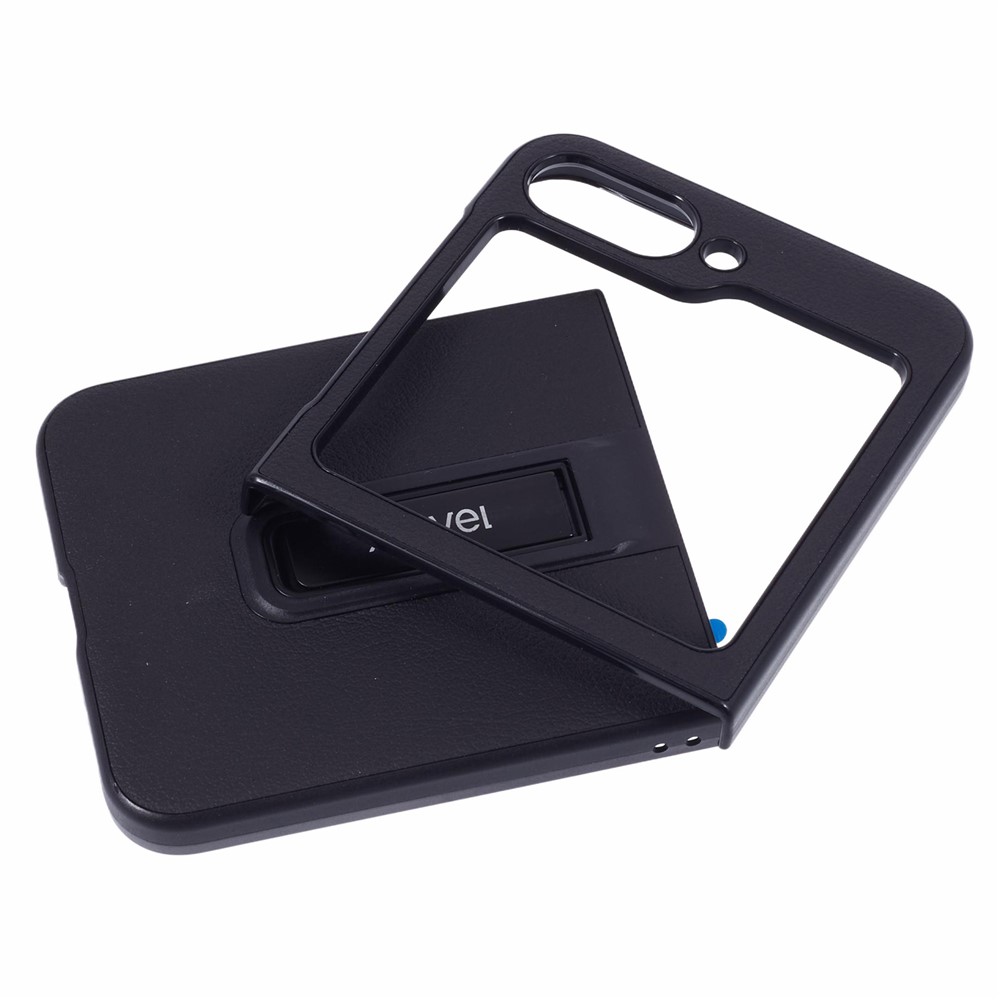 Samsung Galaxy Z Flip 7 FE - X-LEVEL PU Leather Black - 6