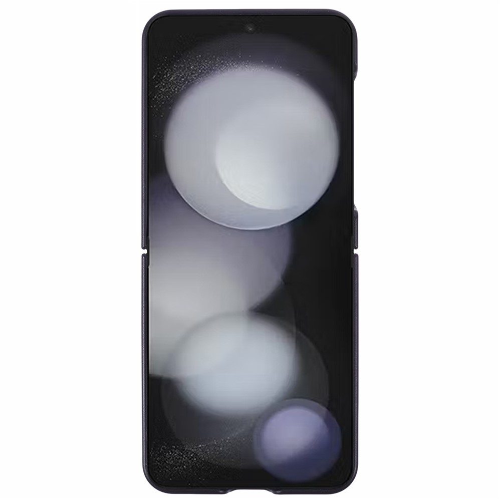 Samsung Galaxy Z Flip 7 FE - X-LEVEL PU Leather Dark Blue - 2