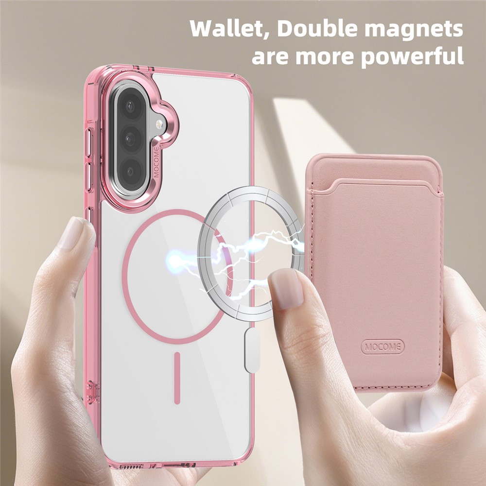 Samsung Galaxy A56/A36 - Hard Case With Wallet Pink - 2