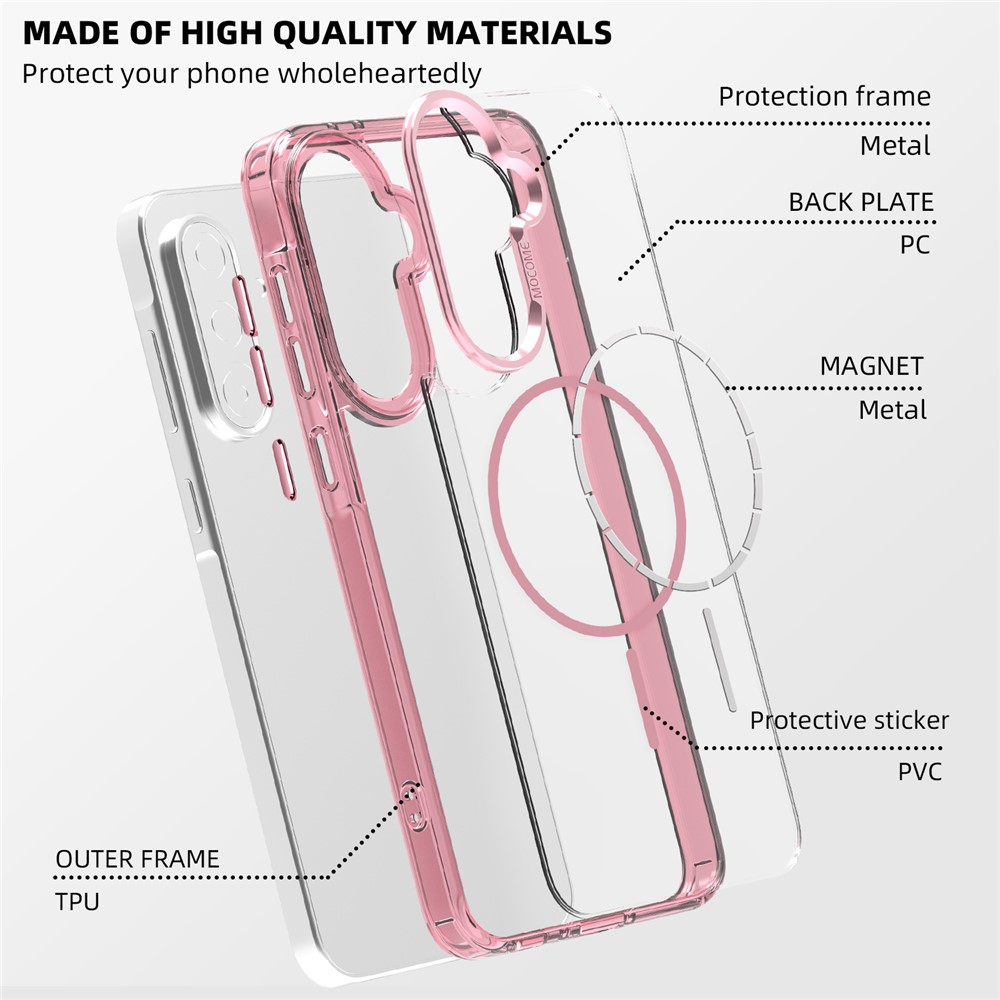 Samsung Galaxy A56/A36 - Hard Case With Wallet Pink - 4
