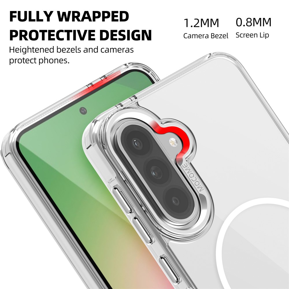 Samsung Galaxy A56/A36 - Hard Case With Wallet White - 3