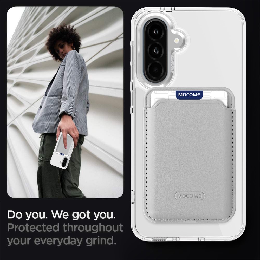 Samsung Galaxy A56/A36 - Hard Case With Wallet White - 6