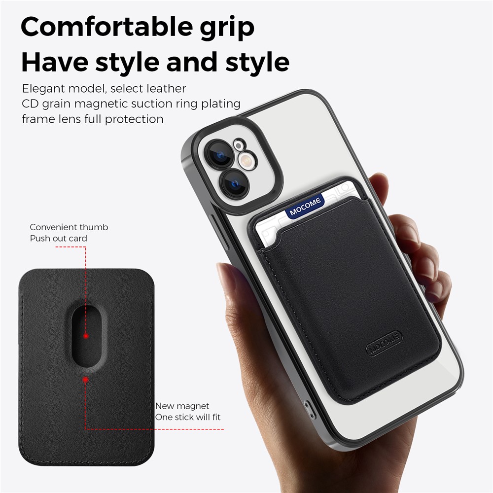 iPhone 11 - Hard Case With Wallet Black - 3
