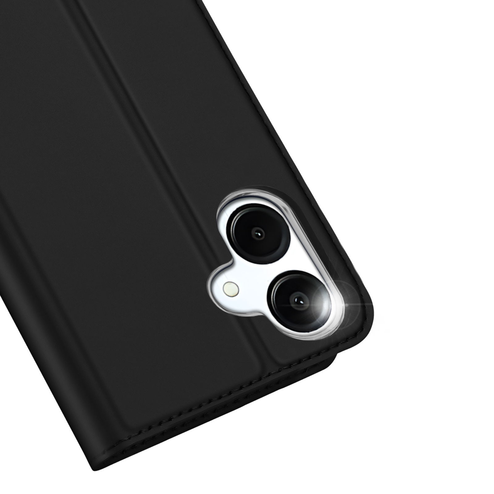 Samsung Galaxy A07 - DUX DUCIS Skin Pro Series Leather Black - 5