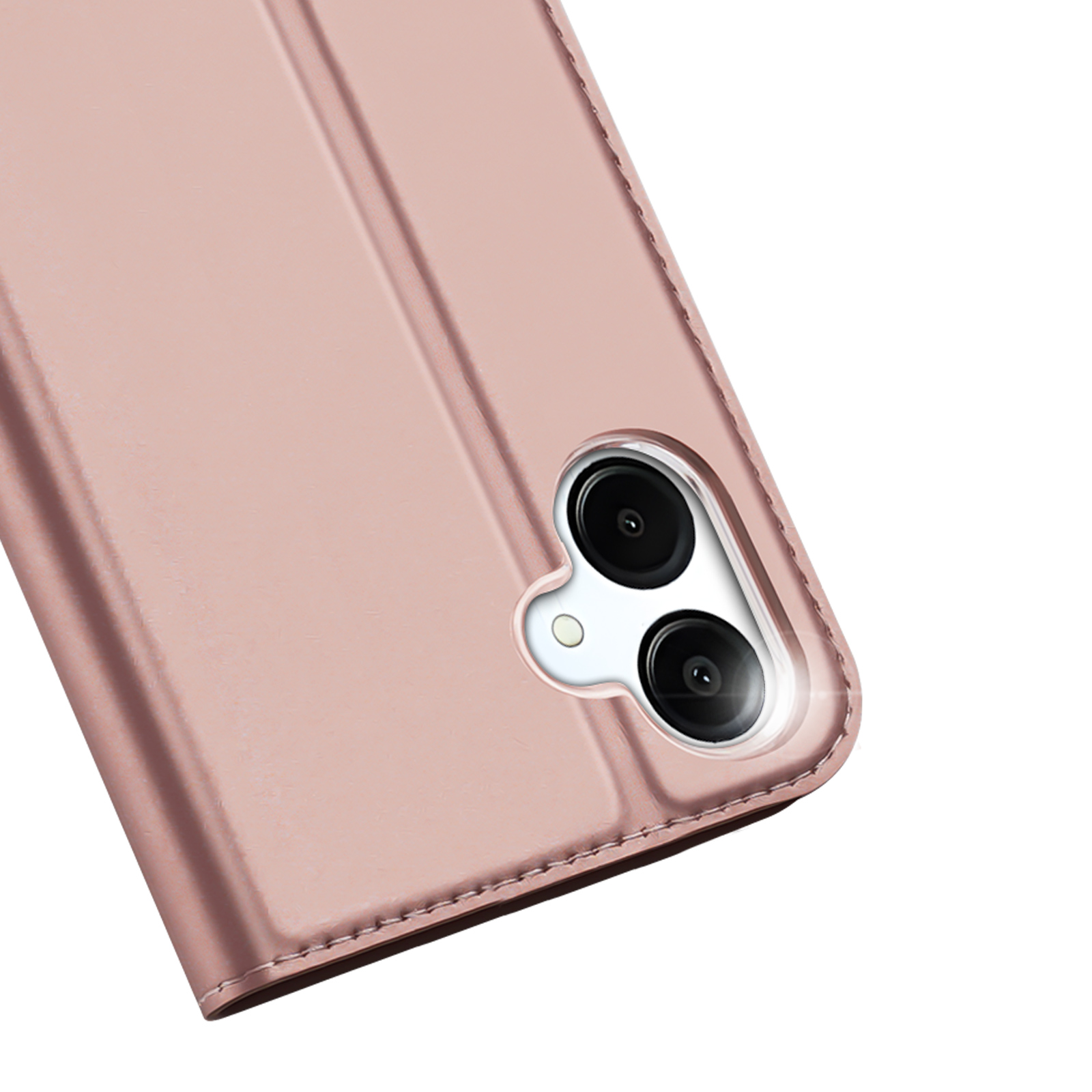 Samsung Galaxy A07 - DUX DUCIS Skin Pro Series Leather Pink - 5