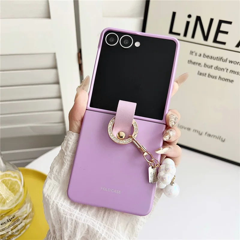 Samsung Galaxy Z Flip 7 - Ultra Slim Pearl Pendant Purple - 2