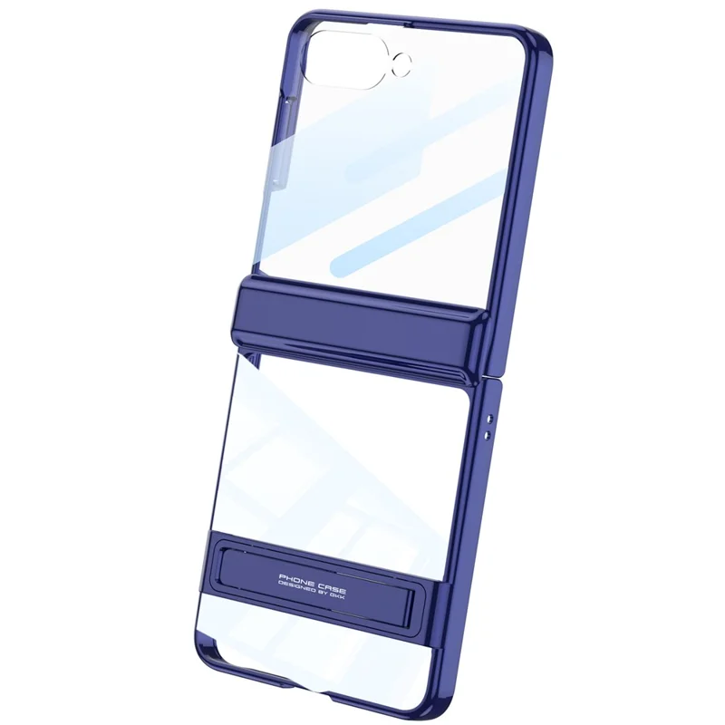 Samsung Galaxy Z Flip 7 - GKK Magnetic Hinge Tempered Glass Purple - 5