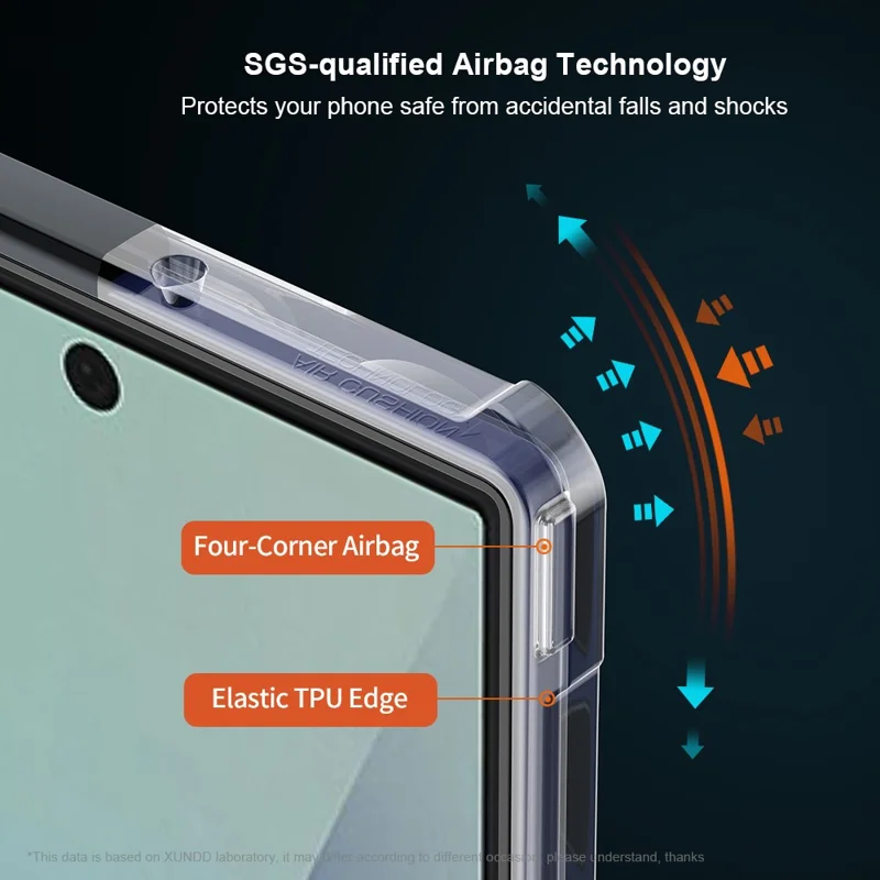 Samsung Galaxy Z Fold 7 - XUNDD Acrylic With Screen Protector - 4