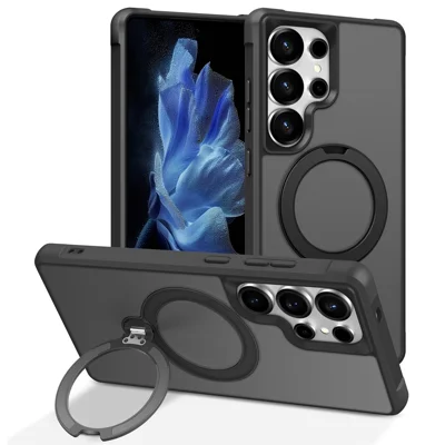 Samsung Galaxy S25 Ultra - Magnetic Shockproof Black